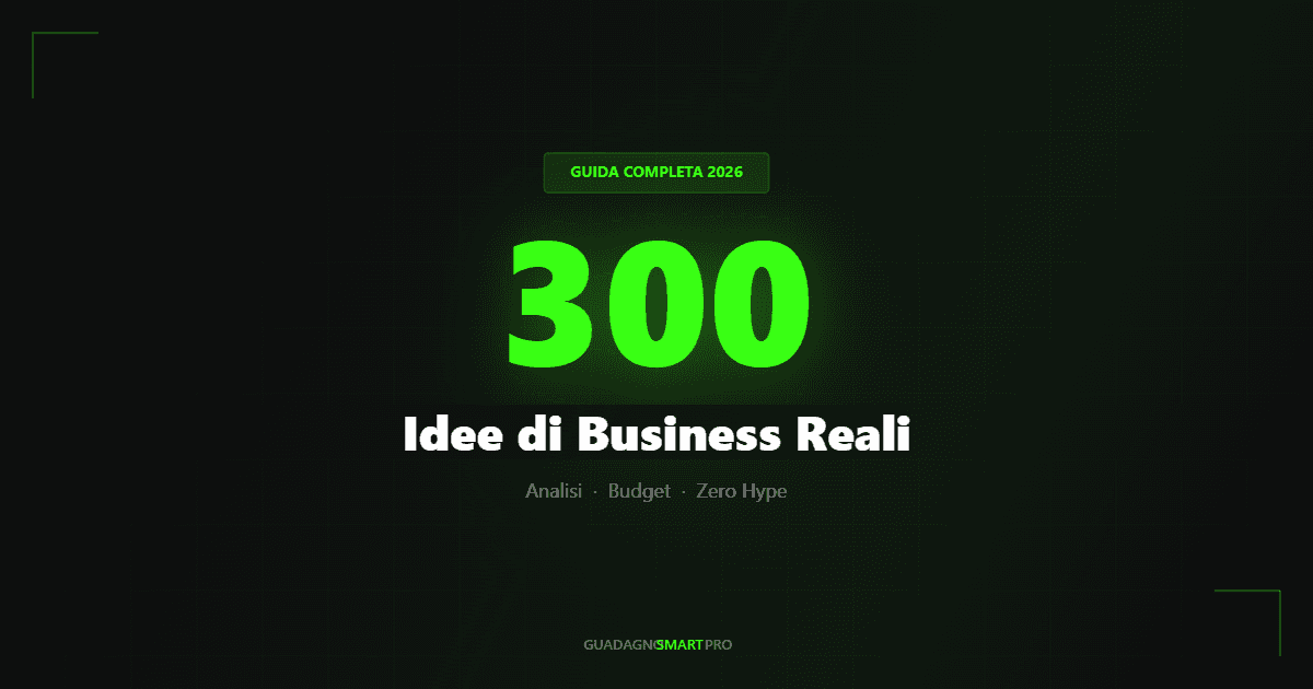 300 Idee di Business per il 2026