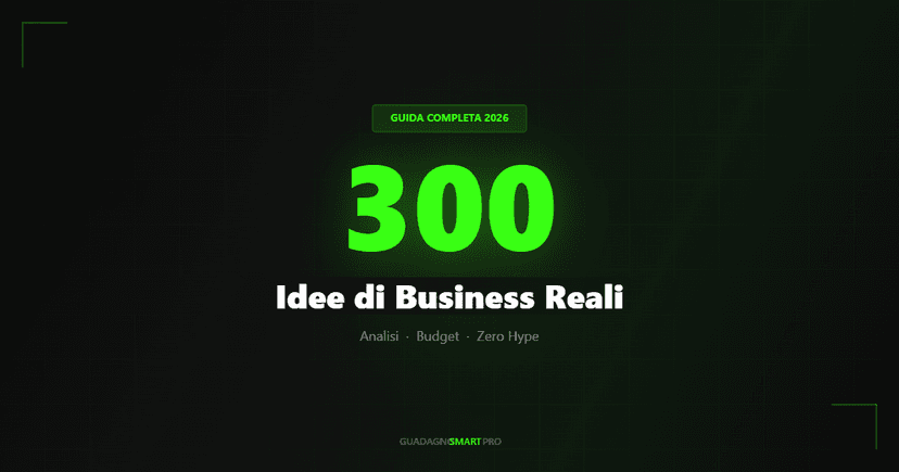 300 Idee di Business per il 2026